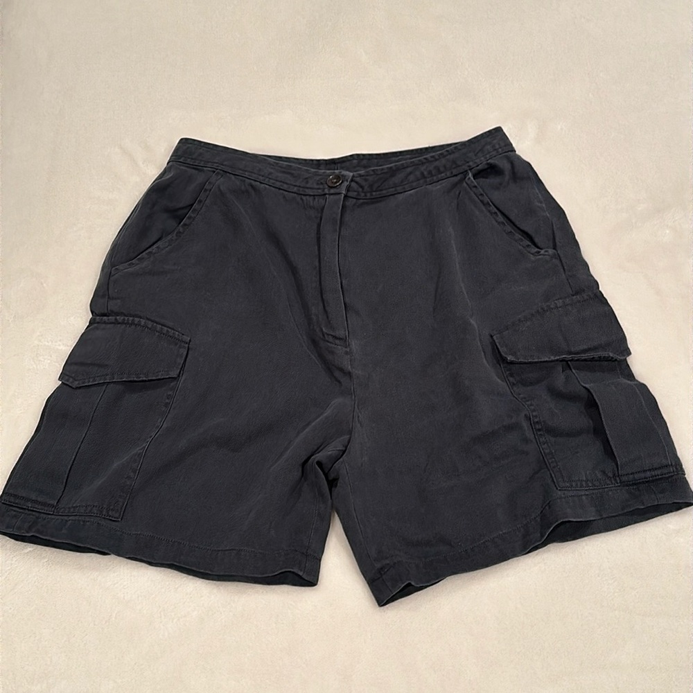 New Frontier Navy Cargo Shorts Size 4